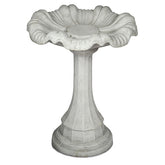 Photo of Birdbath - Lamppost Base - Tulip Top - Marquis Gardens